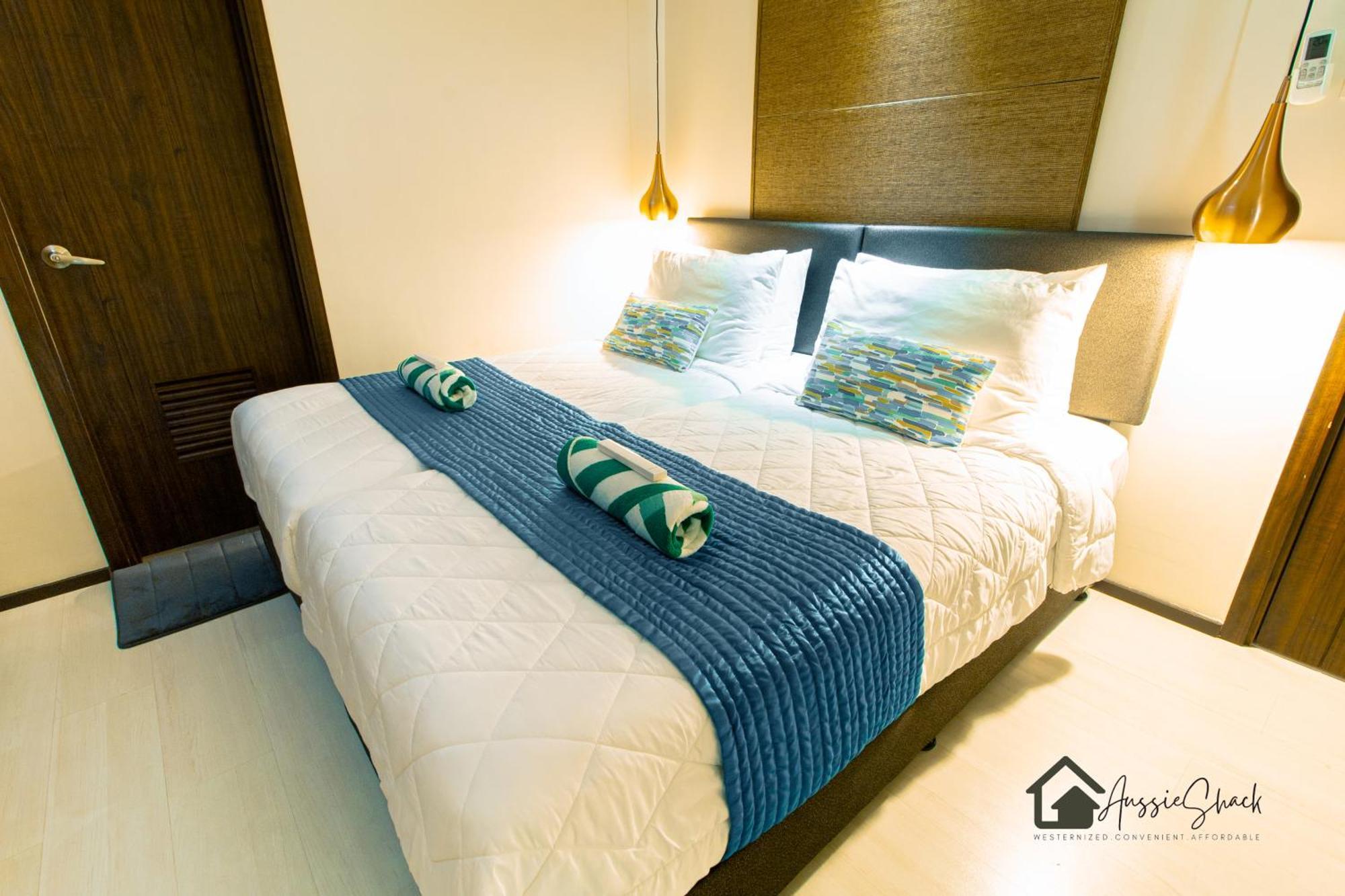Aussie Shack - 2Br Modern Condo With Skyline View Manila Esterno foto