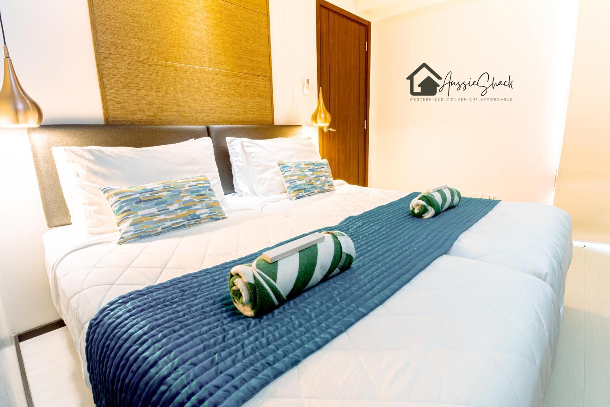 Aussie Shack - 2Br Modern Condo With Skyline View Manila Esterno foto